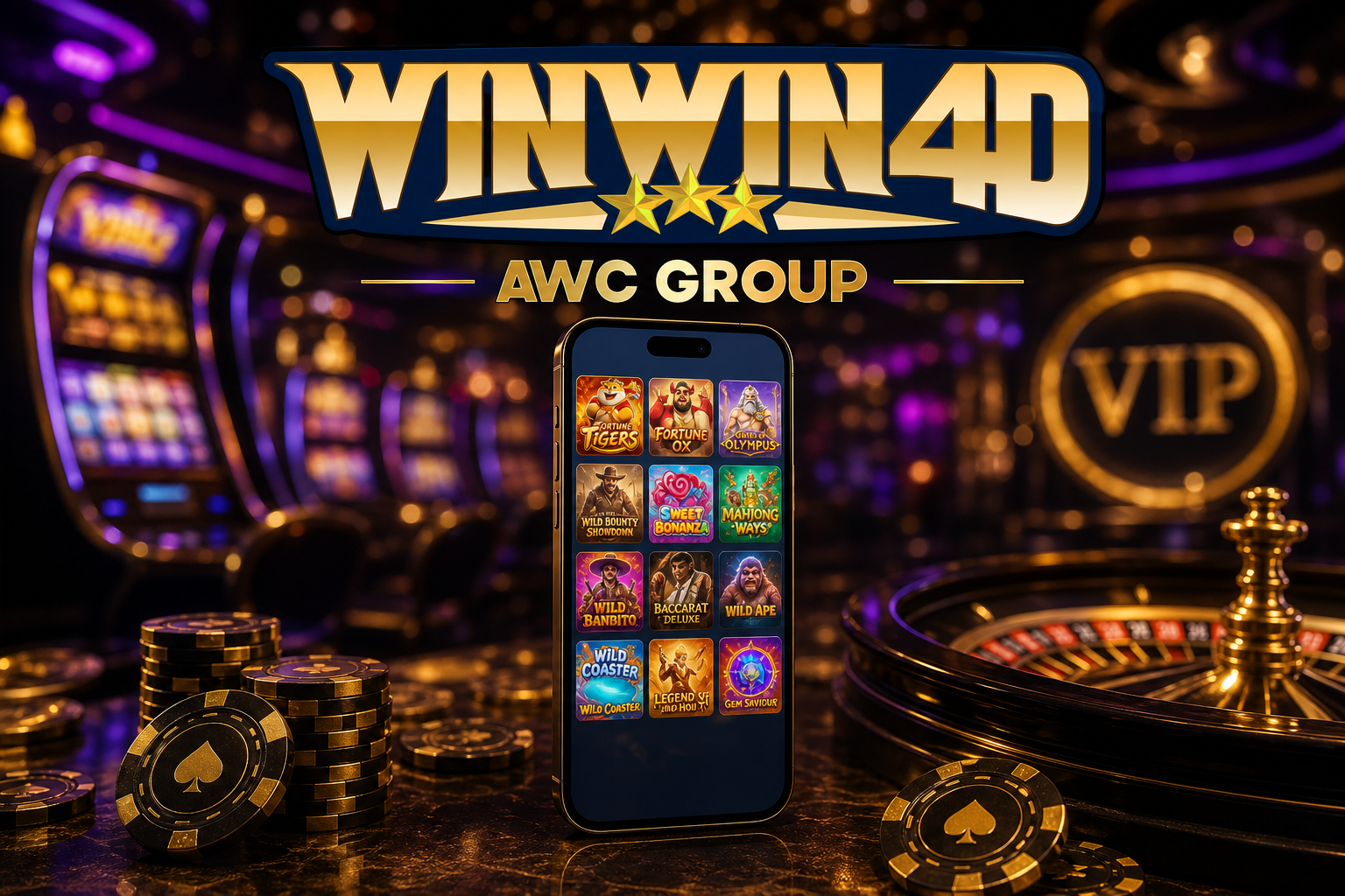 WINWIN4D panduan mobile di smartphone
