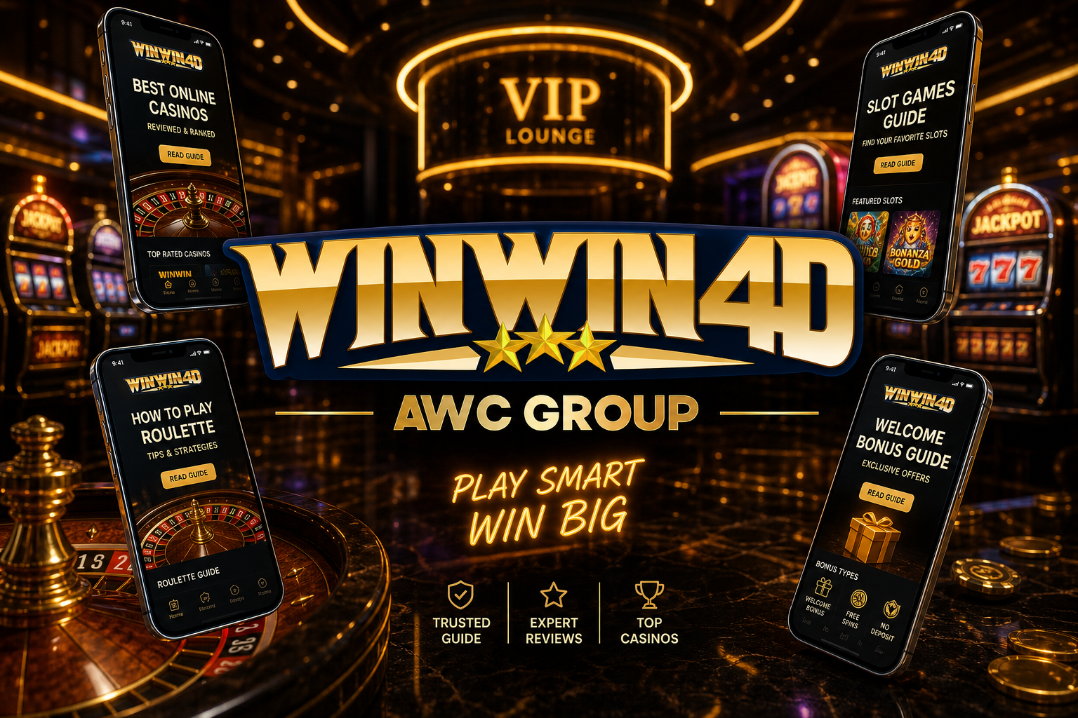 Kumpulan panduan WINWIN4D mobile di smartphone