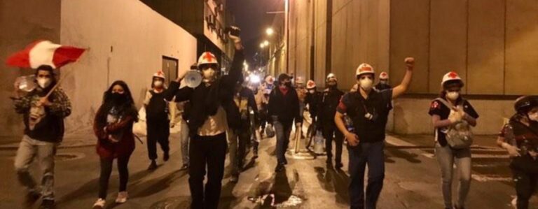 Brigada 14N fundada para atender a manifestantes heridos es perseguida por el servicio de inteligencia del Estado 