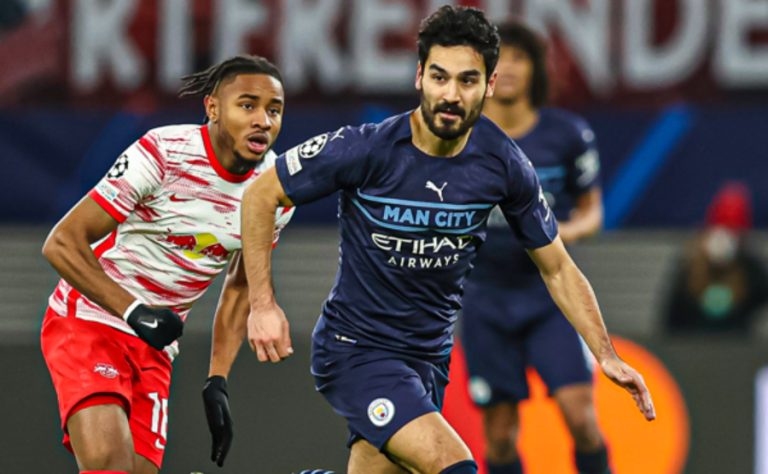 RB Leipzig vs. Manchester City chocarán por los octavos de final de la Champions League