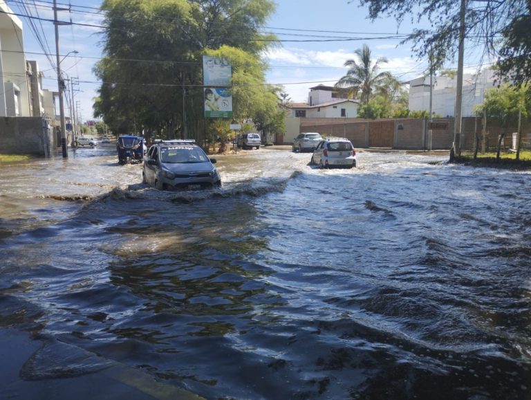 Se reportan desbordes de ríos en Piura, Tumbes y Lambayeque ocasionados por fuertes lluvias