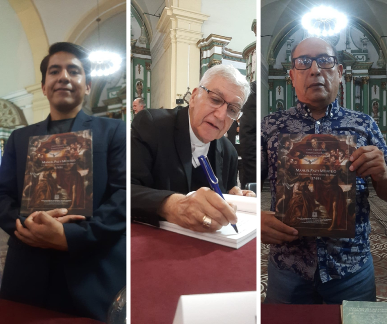 Presentan Libro Manuel Paz y Montejo y el bautismo en San Lázaro del Rímac