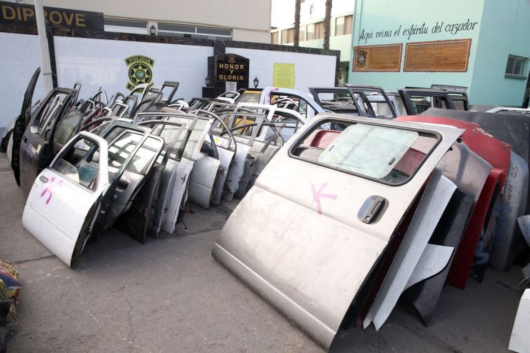 PNP captura a banda de autopartes en San Martín de Porres