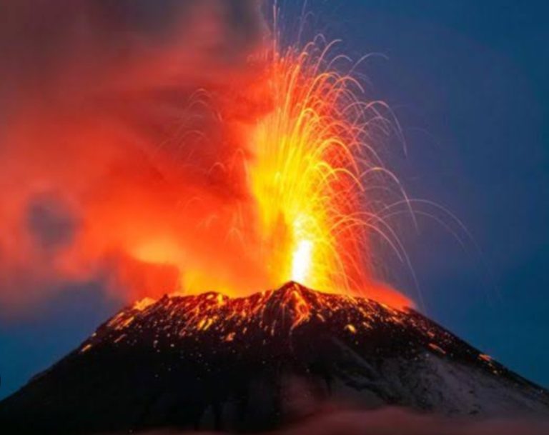 México: preocupación por los nuevos movimientos del Volcán Popocatépetl en el Estado de Puebla 