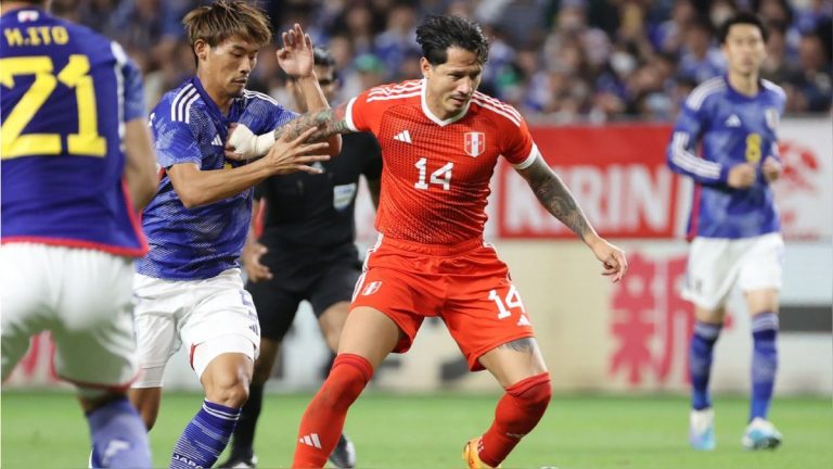 Perú cayó 4 – 1 ante Japón en su último amistoso antes del inicio de las Eliminatorias
