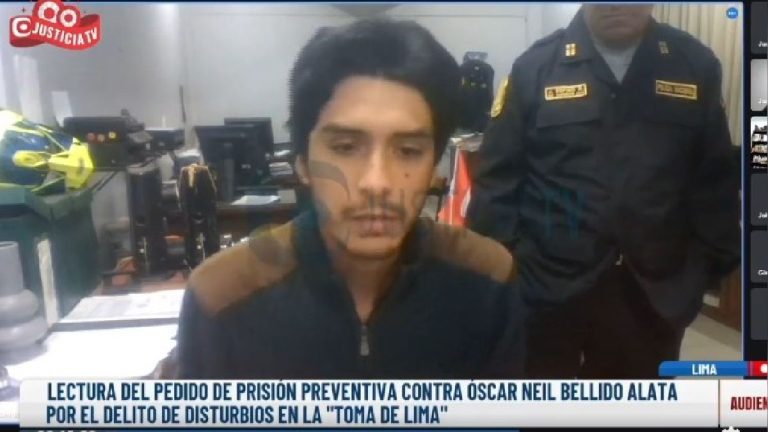 Fiscalía presentó recurso de apelación contra Óscar Neil Belli tras ser liberado luego de participar en protestas contra Boluarte