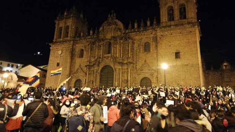 Cusco: cientos de protestantes alzaron su voz protesta en la marcha contra Dina Boluarte