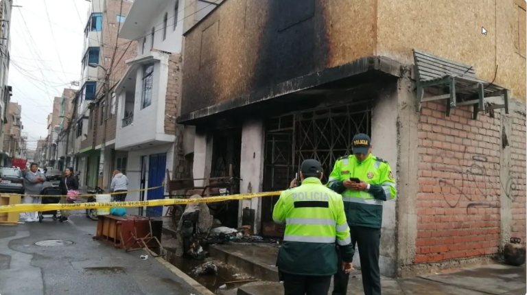 Los Olivos: adulta mayor murió tras incendiarse su vivienda