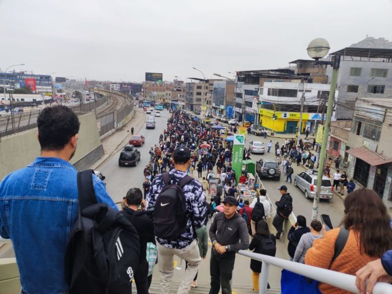 Línea 1 del Metro de Lima volvió a suspender su servicio