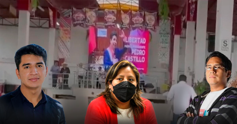 Investigados del Gabinete en la sombra aparecen en actividad pro fondos para liberar a Pedro Castillo