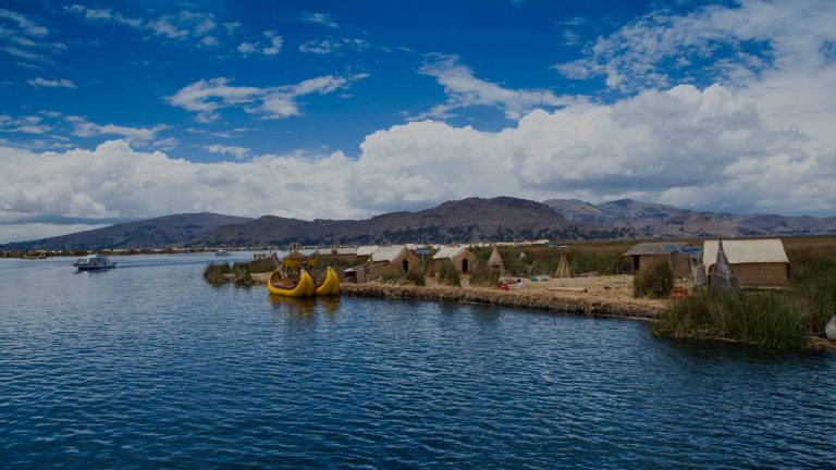 Puno: el Titicaca se está secando