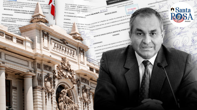 Pleno del Congreso aprobó censura contra ministro del Interior Vicente Romero