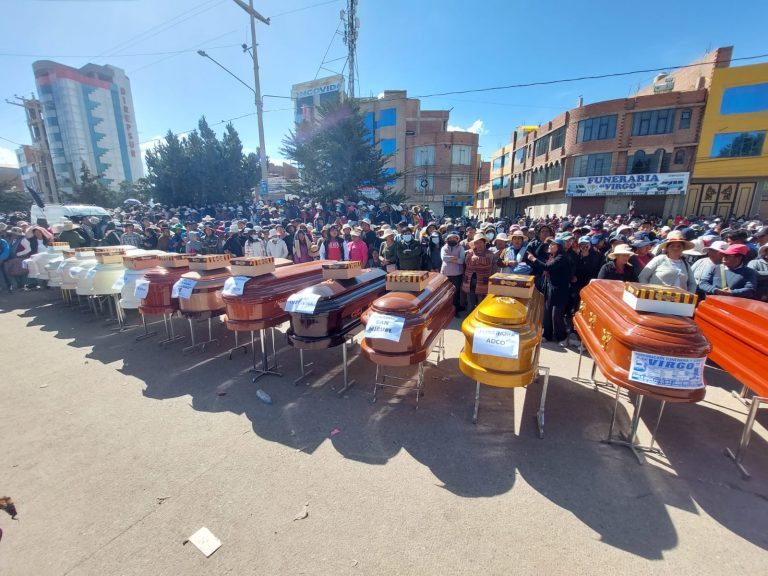 Puno: carpetas de investigación de los fallecidos en las protestas sociales no avanzan  