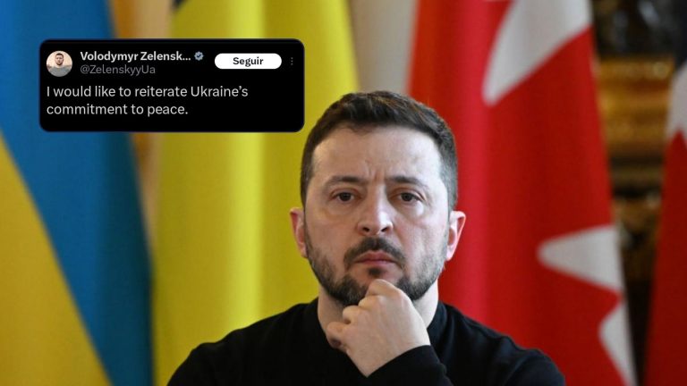 Zelenski pide paz para Ucrania