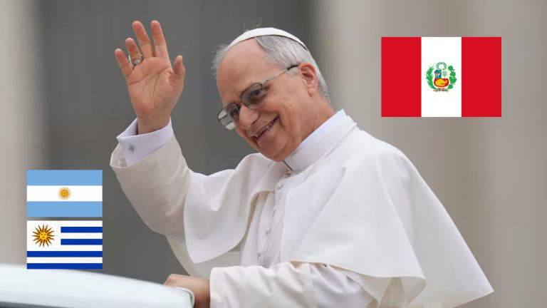 El papa León XIV visitará Perú, Argentina y Uruguay