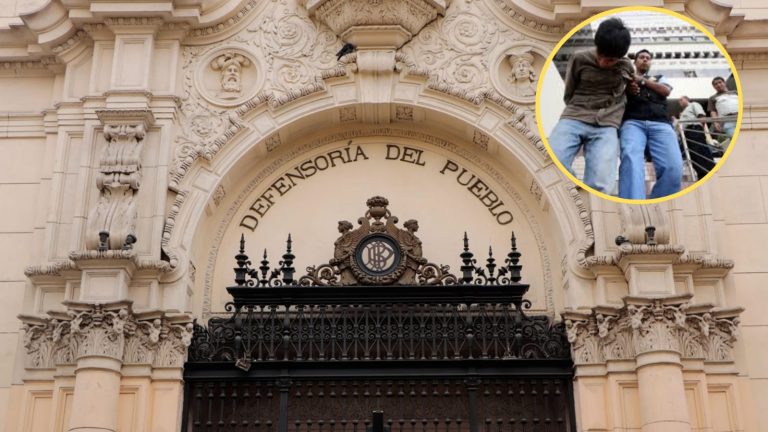 Defensoría del pueblo pide al TC derogar ley penal juvenil
