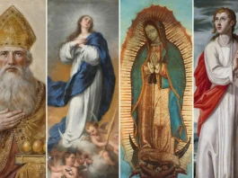 Santos de diciembre