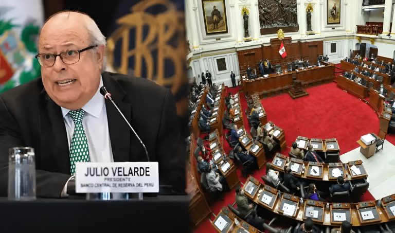 Senado evalúa continuidad de Julio Velarde al frente del BCR