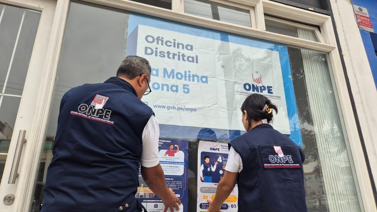 ONPE instala cinco oficinas distritales en La Molina para las Elecciones Regionales y Municipales 2026